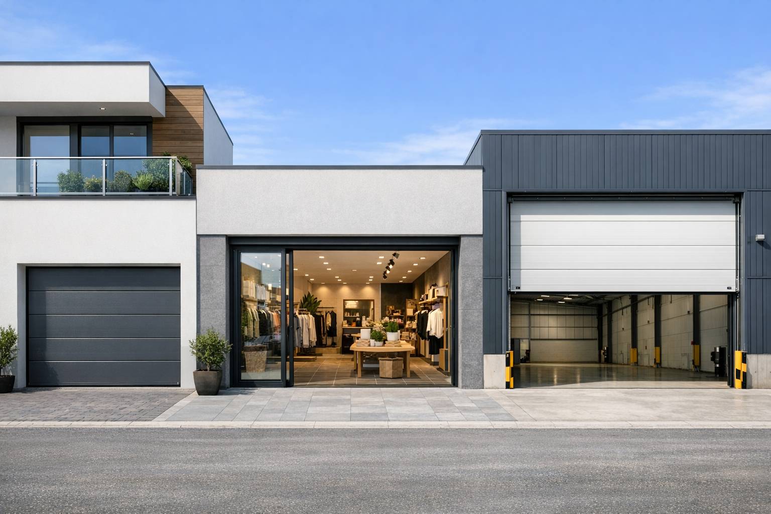 Puertas automáticas para viviendas, comercios e industrias: claves para acertar en la compra e instalación