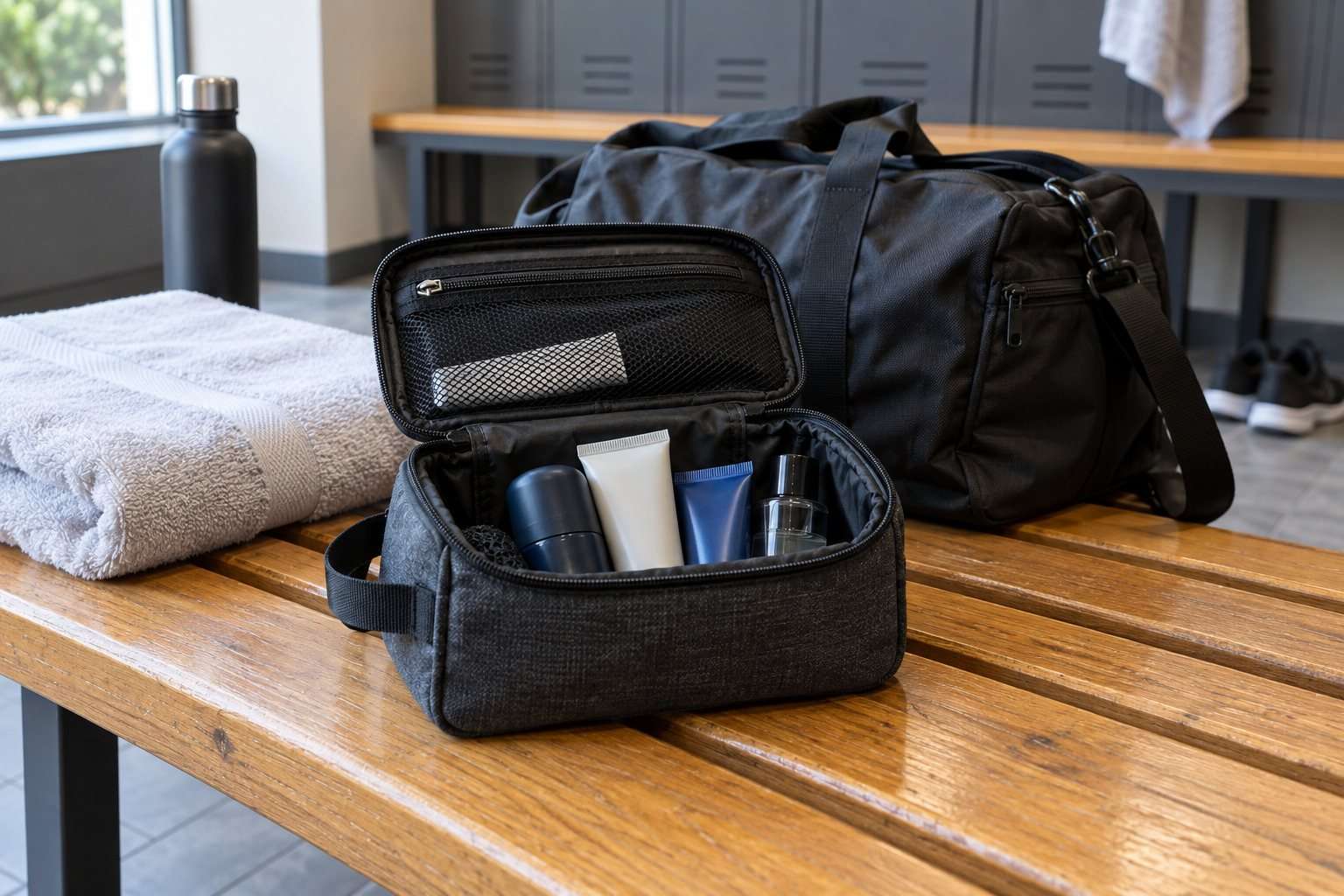 Neceser de gimnasio: un equipo práctico para entrenar y seguir con el día